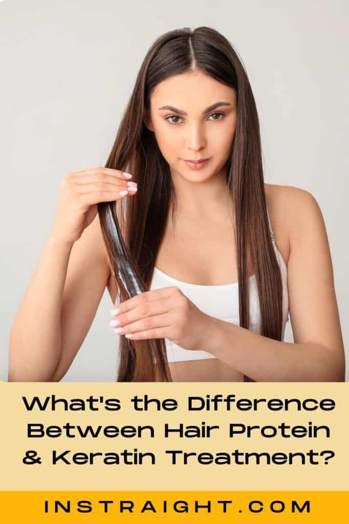 lady having Keratin Treatment